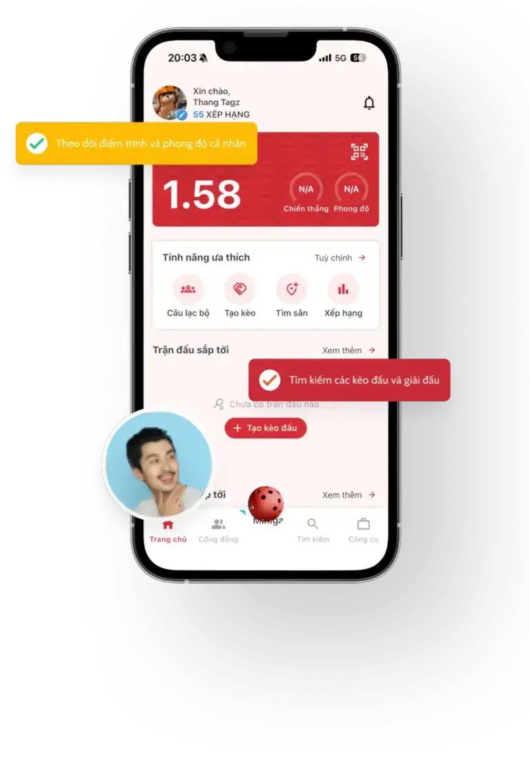 Ung dung Picki tren giao dien mobile