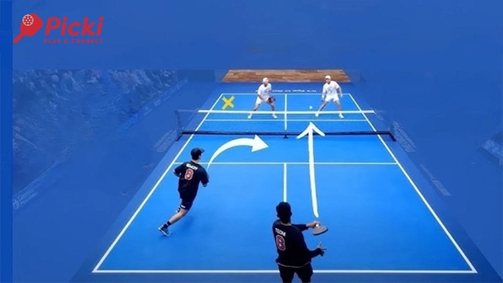 Tìm hiểu về kỹ thuật đánh đôi trong Pickleball