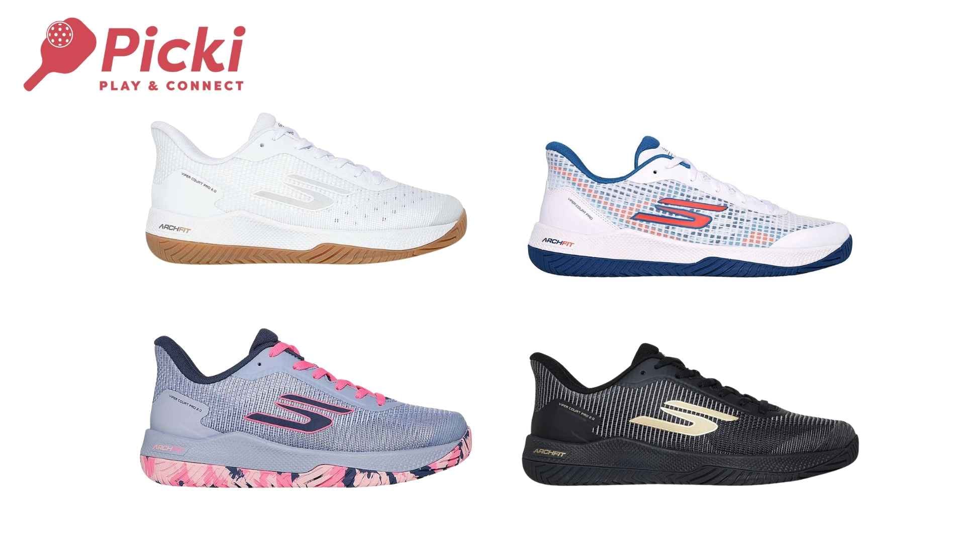 Skechers Viper Court Pro - "Bậc thầy" về sự thoải mái