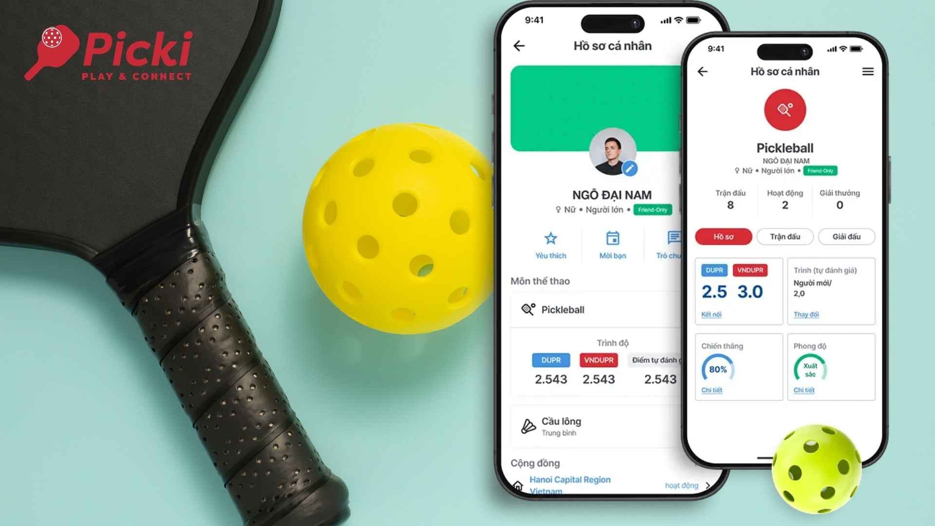 Tổ chức giải đấu Pickleball bằng Picki - Nền tảng tổ chức giải đấu tự động